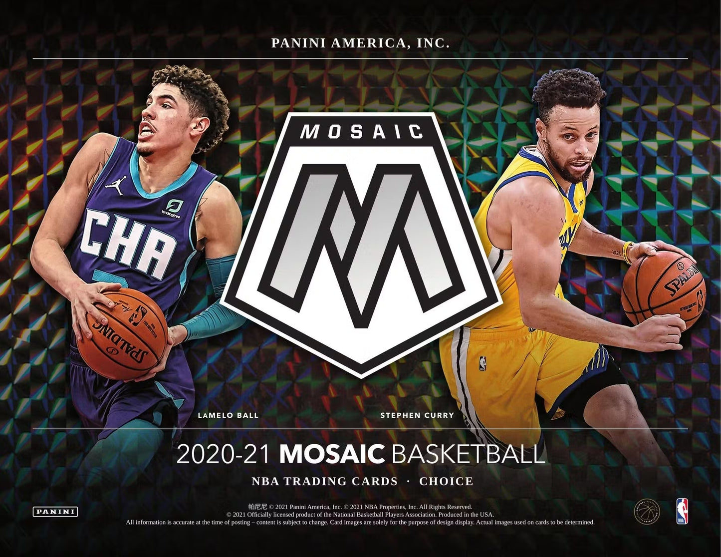 2020-21 Panini Mosaic Basketball Choice Box