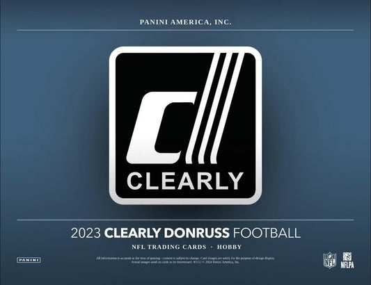 2023 Panini Clearly Donruss Football Hobby Box