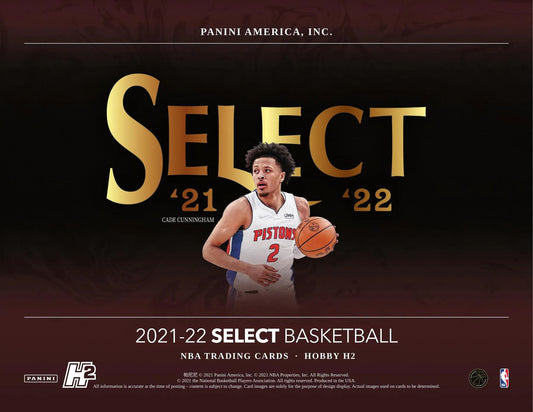 2021-22 Panini Select Basketball H2 Box